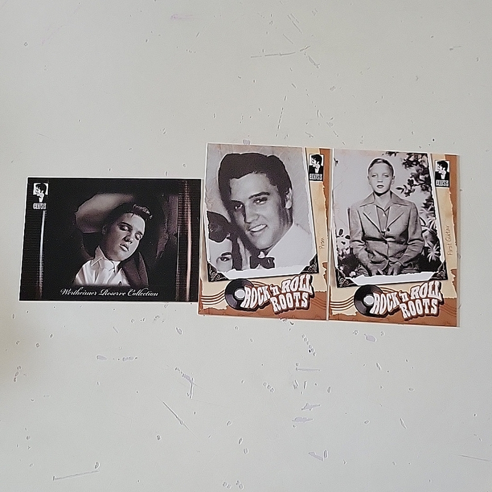 Elvis Presley Rare Cards Rock 'N Roll King Collection [Set Of 3]